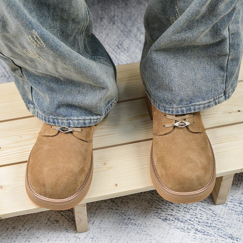 Men's Autumn Fashion British Daily Short Boots