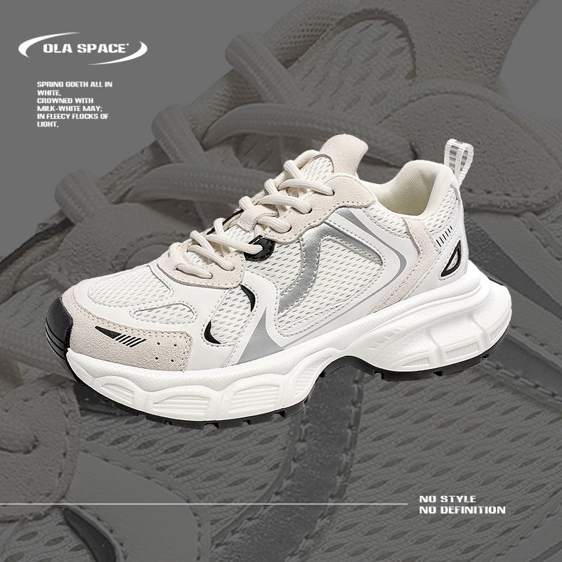 Women's Dad Thick Bottom Elevator Wild Fried Street Women's Sports Shoes