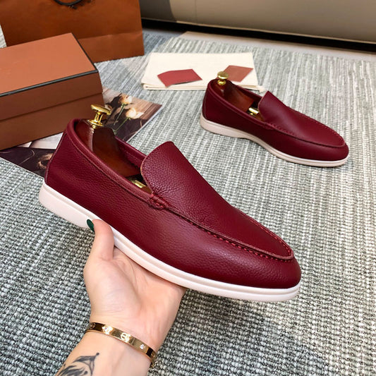 Men's Authentic Slip-on British Comfortable Flat Lovers Original Loafers/doug Shoes