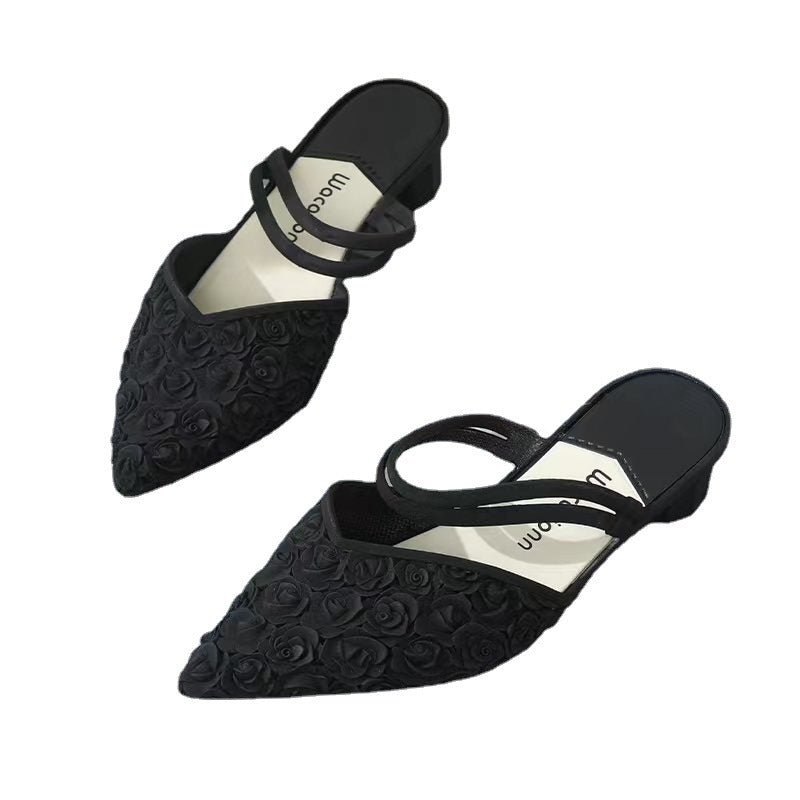 Women's Waterproof Two-way Wear Wedge Plastic Summer Fashion Sandals