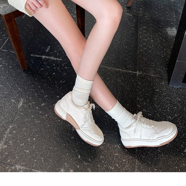 Women's Uncle's Sheepskin Version Delicate Thick Bottom Women's Casual Shoes