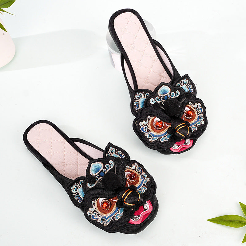 Women's Chinese Ethnic Style Retro Home Comfortable Sandals