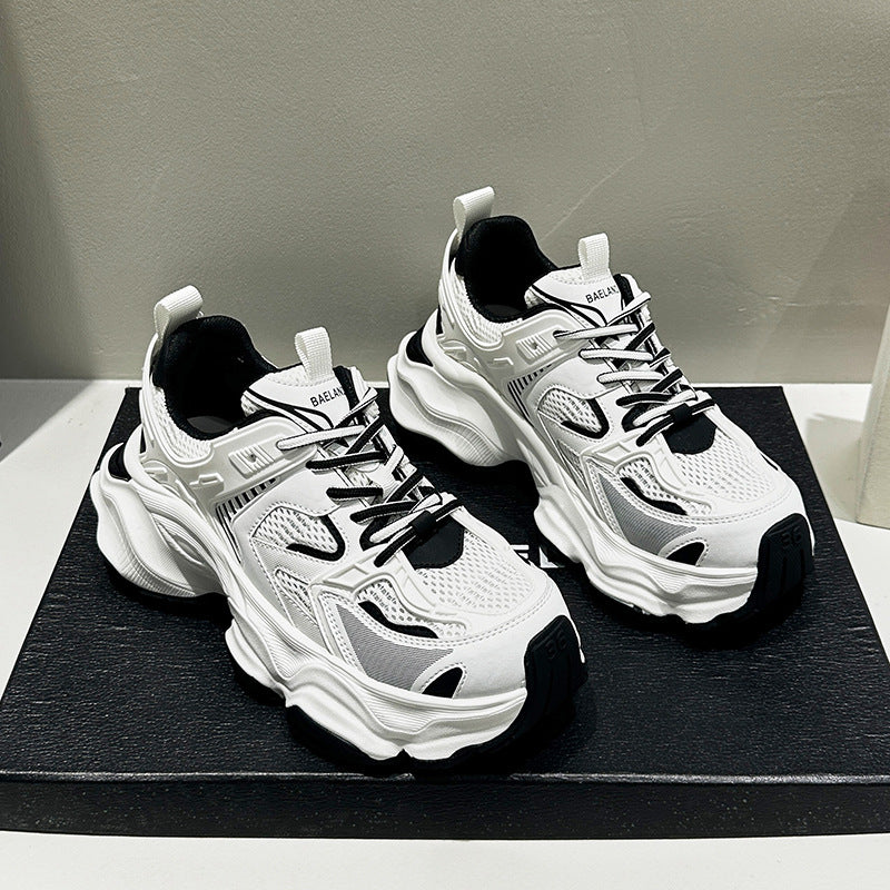 Women's Spring Dad Mesh Breathable Fashion Running Sneakers