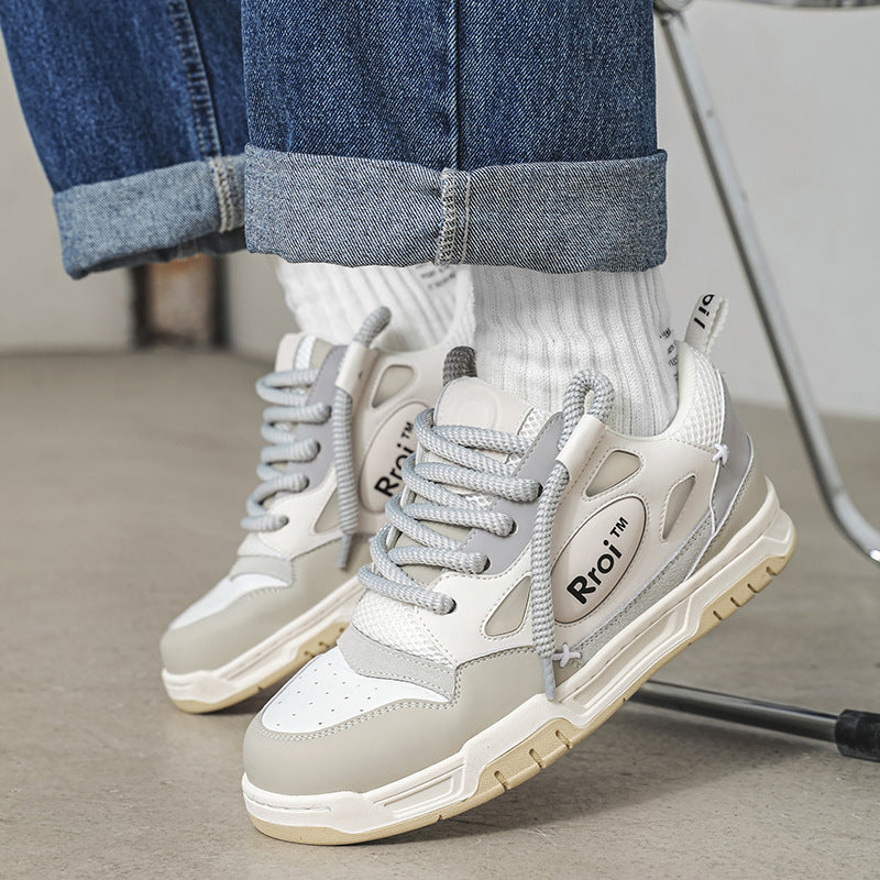 Men's Couple Platform Bread Autumn Breathable American Sneakers