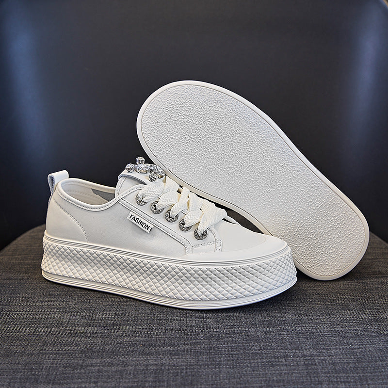 Women's Summer White Fashionable Plus Size Casual Shoes