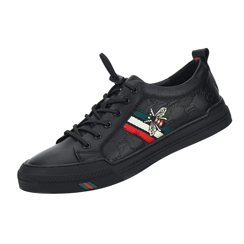Men's Fashion Bee Electric Embroidery Board Online Closed Sneakers