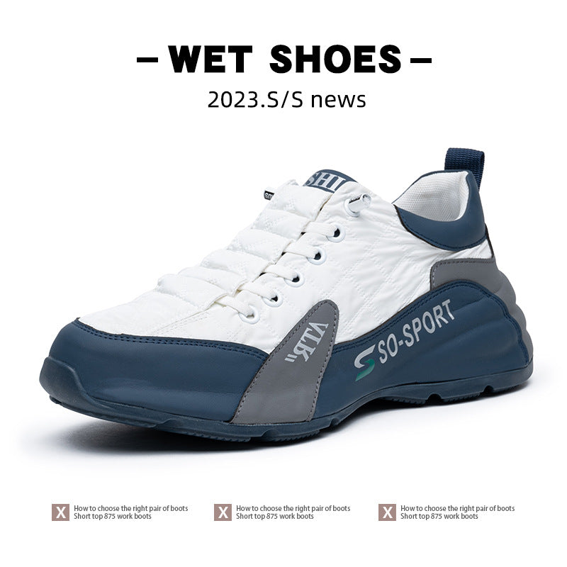 Men's Platform Height Increasing Insole All-inclusive Plus Sizes Men's Sports Shoes