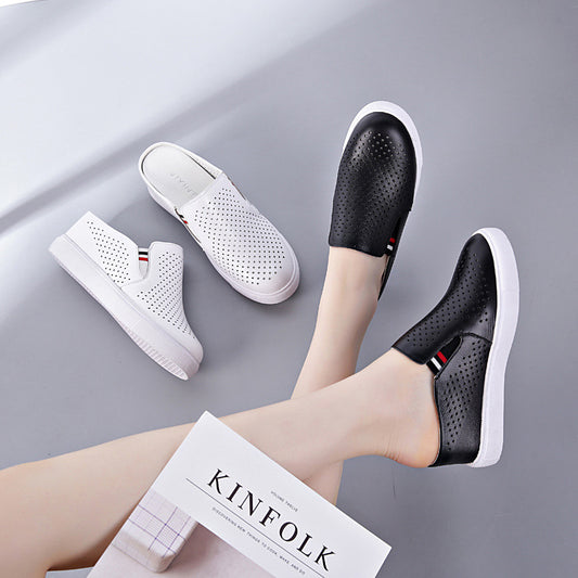 Women's Toe Half Height Increasing Insole Small Slippers