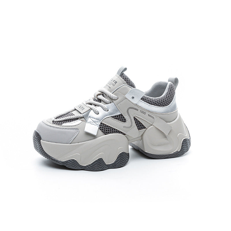 Women's Dad Trendy College Style Sports Platform Casual Shoes