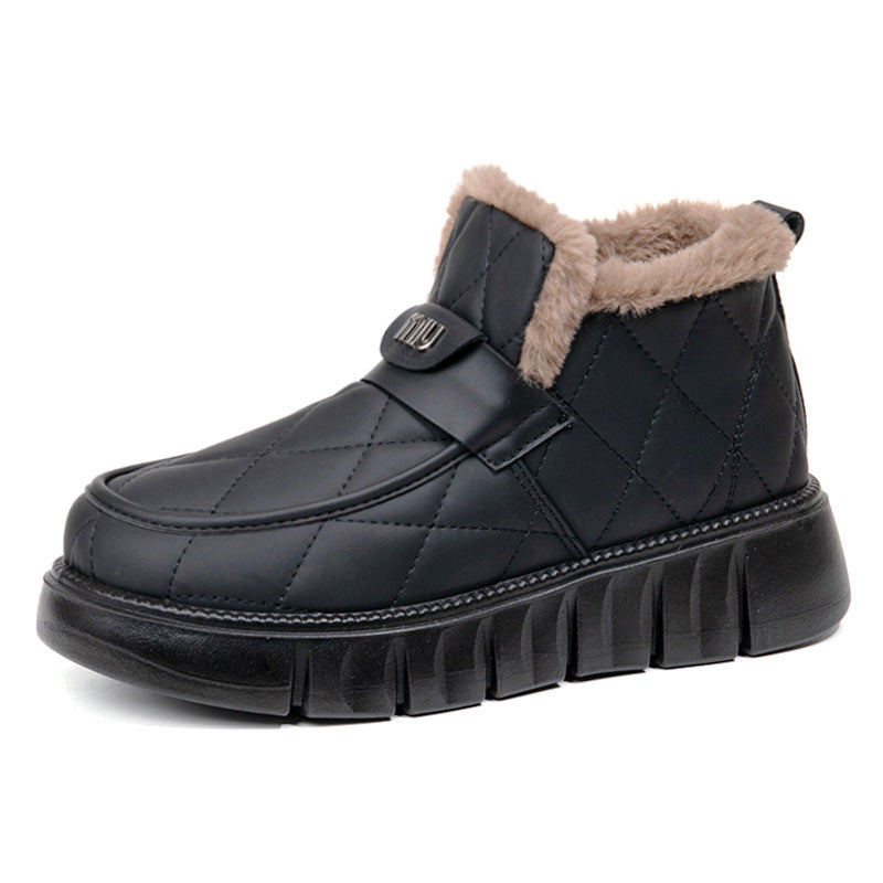 Women's Winter Waterproof Platform Non Slip Outdoor Mother Women's Shoes