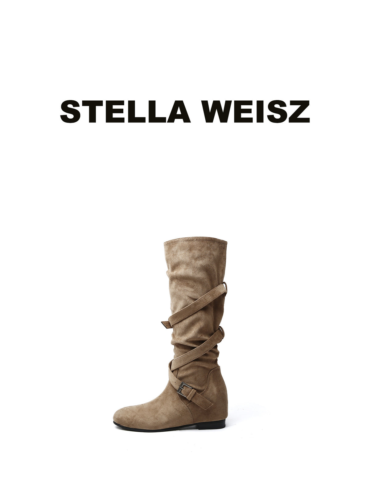 Women's Height Increasing Insole Autumn Retro Easy Boots