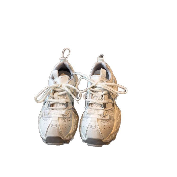 Women's Brushed Retro Daddy Fashionable Mesh Breathable Women's Sports Shoes