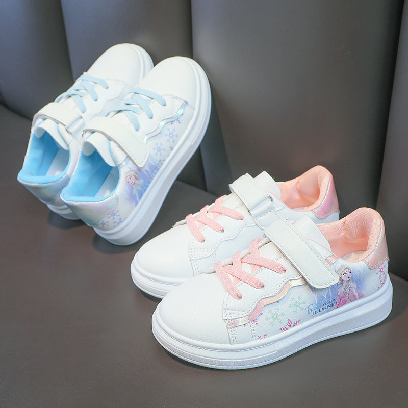 Children's Solid Soft Bottom Surface Breathable Sneakers