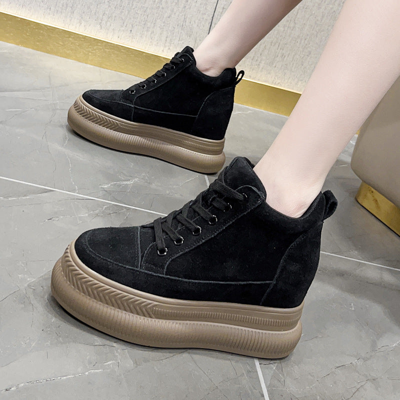 Women's Height Increasing Insole Winter Veet Warm Women's Shoes