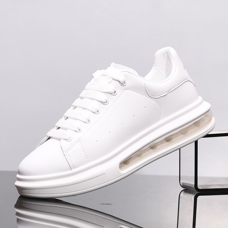 Men's Mcqueen Air Cushion White Thick Sole Men's Shoes