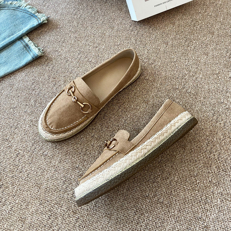 Women's Quality Designer Model Authentic Early Spring Round Toe Women's Casual Shoes