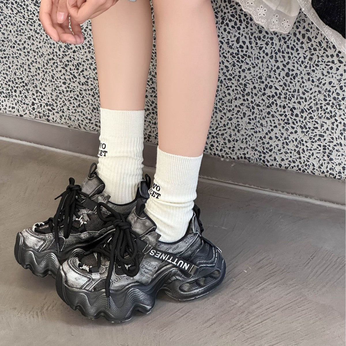 Women's Dad Fashionable Comfortable Platform Lightweight Soft Sole Super Women's Sports Shoes