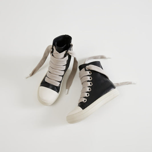 Women's & Men's Thick Shoelace Big Eyelet Couple Women's Casual Shoes