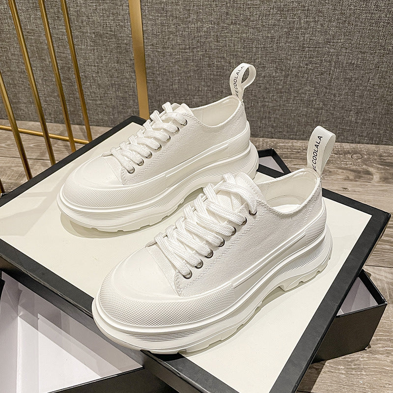 Women's Source Spring Versatile Platform For Women's Canvas Shoes