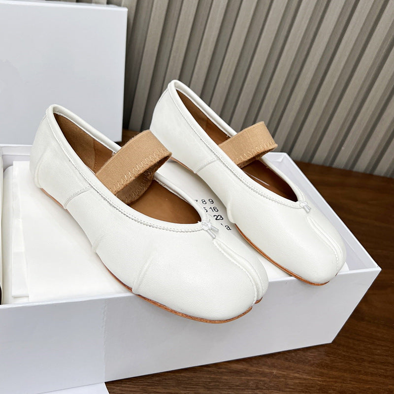 Women's Version Full Split Toe Flat Ballet Women's Casual Shoes