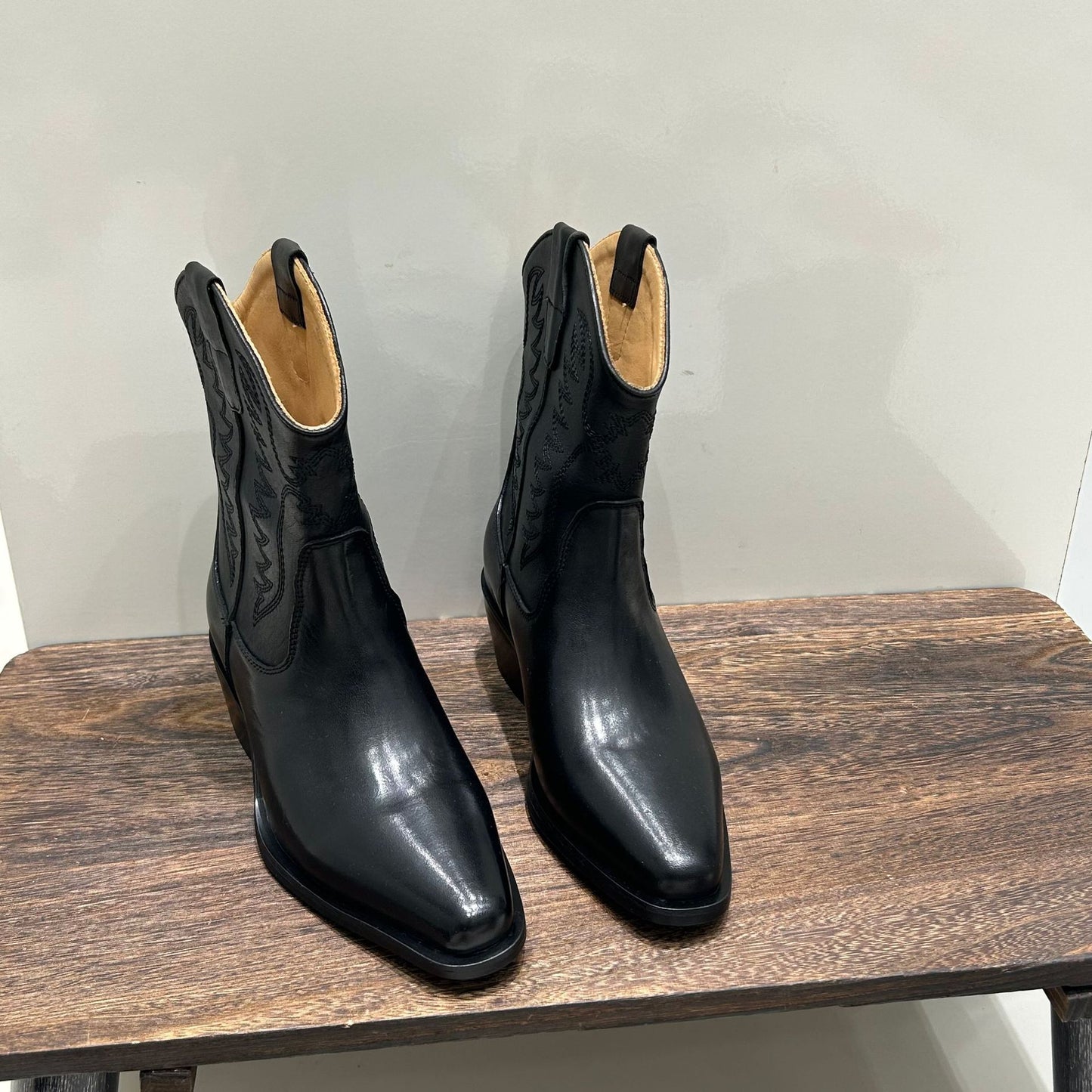 Women's For Knee-high Genuine Inside Outside Thick Mid Women's Leather Boots