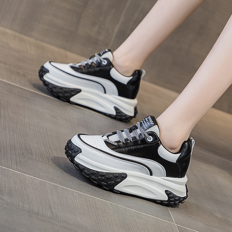 Women's Leisure Versatile Elevator Wedge Fashion Dad Women's Sports Shoes