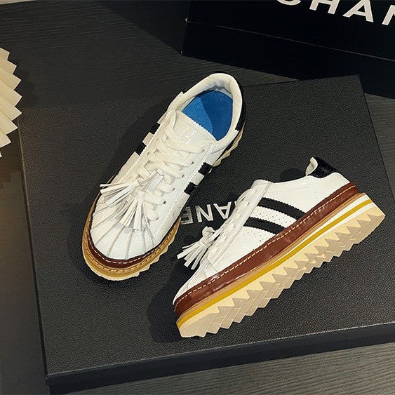 Women's & Men's Thick Bottom Heightened Easy Wear Sports Casual Shoes
