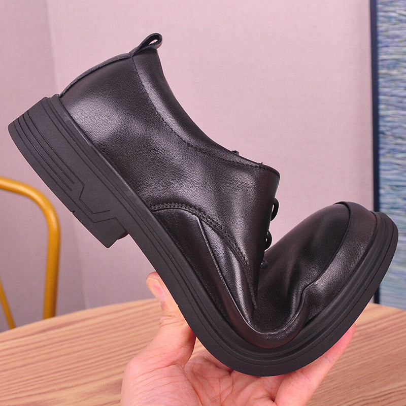 Men's Formal Wear Thick Bottom Breathable Bridegroom Men's Business Leather Shoes