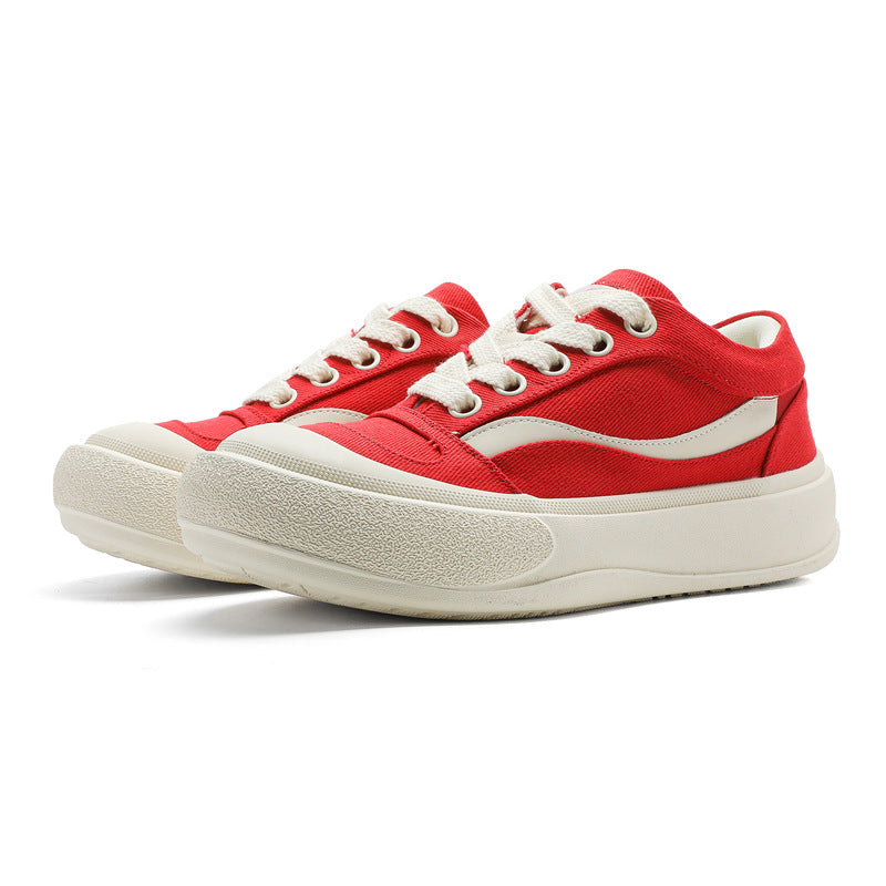 Women's & Men's Ugly Cute Crooked Big Toe Thick Bottom Increased Niche Sneakers