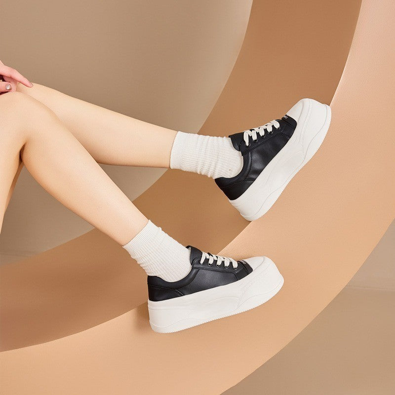Women's Heightened Easy Wear Spring Fashionable Lightweight Women's Shoes