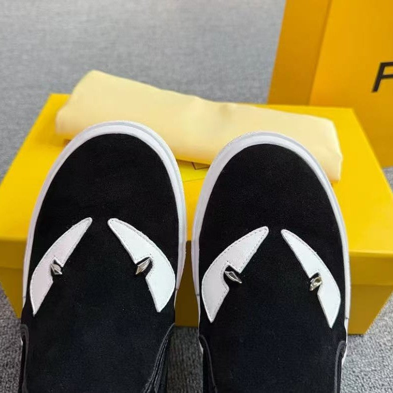 Men's F Home Fashionable Fashion Comfortable Slip-on Men's Shoes