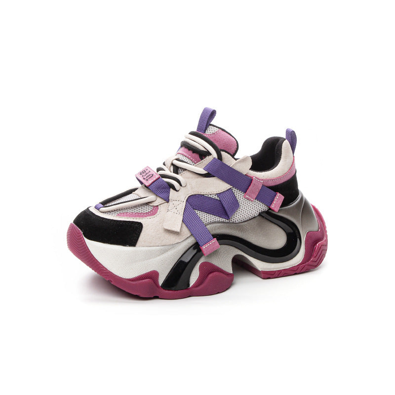 New Women's Spring Thick Bottom Fashion Women's Sports Shoes