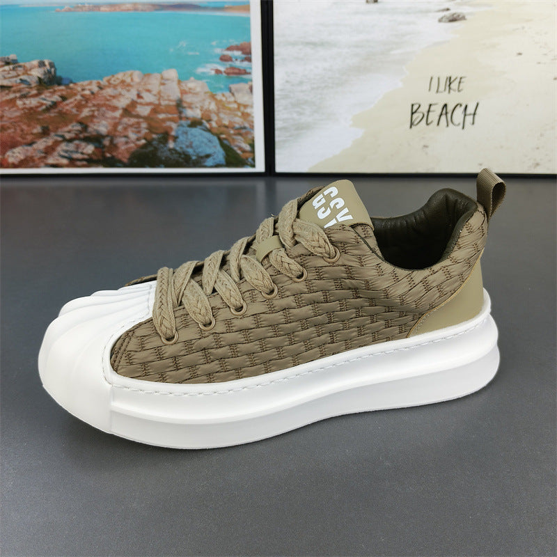 Men's Autumn Shell Low-cut Fashion Board Lightweight Men's Shoes