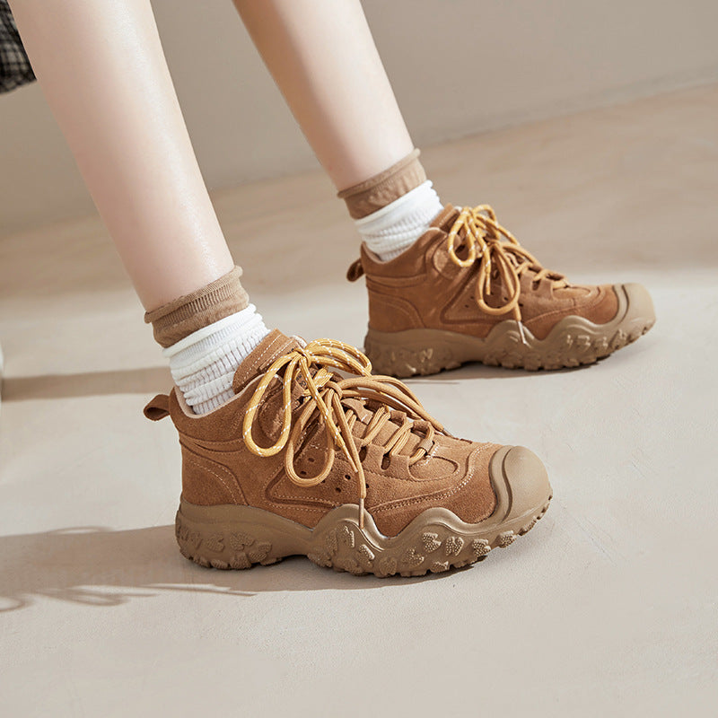 Women's Mountaineering Short British Style Martin Boots