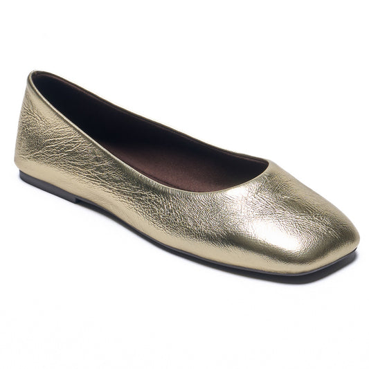 Women's Summer Flat Square Toe Ballet Low-cut Low Comfort Light Heels