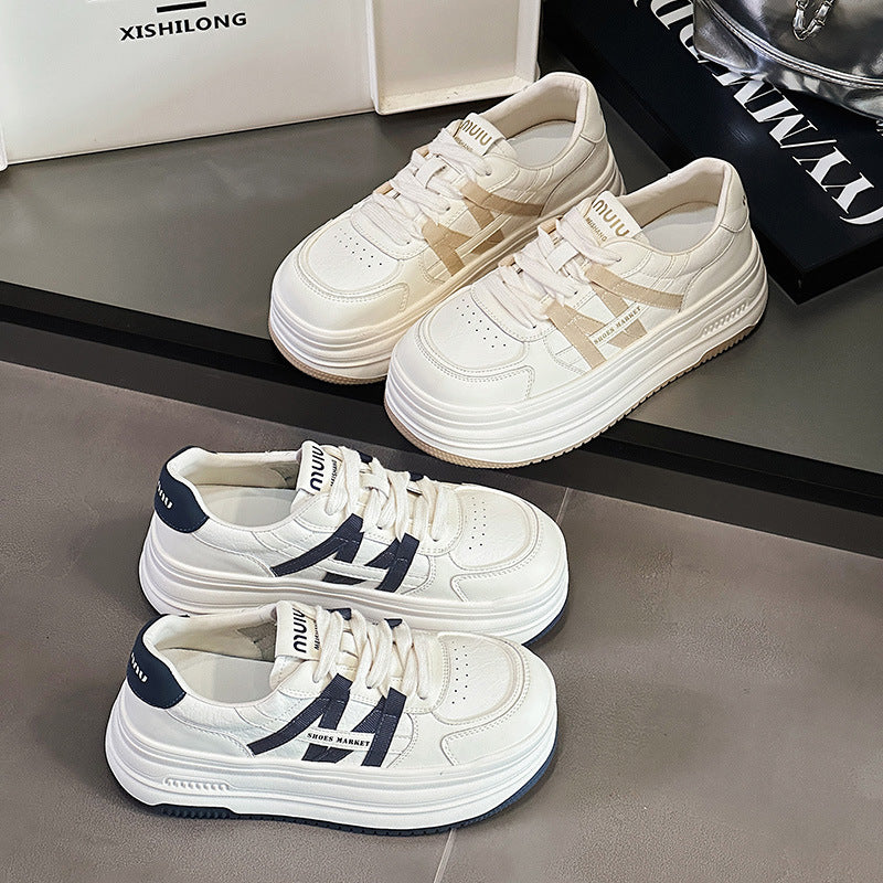 Women's Autumn Platform Heighten Soft Bottom Sports Skate Super Hot Women's Casual Shoes
