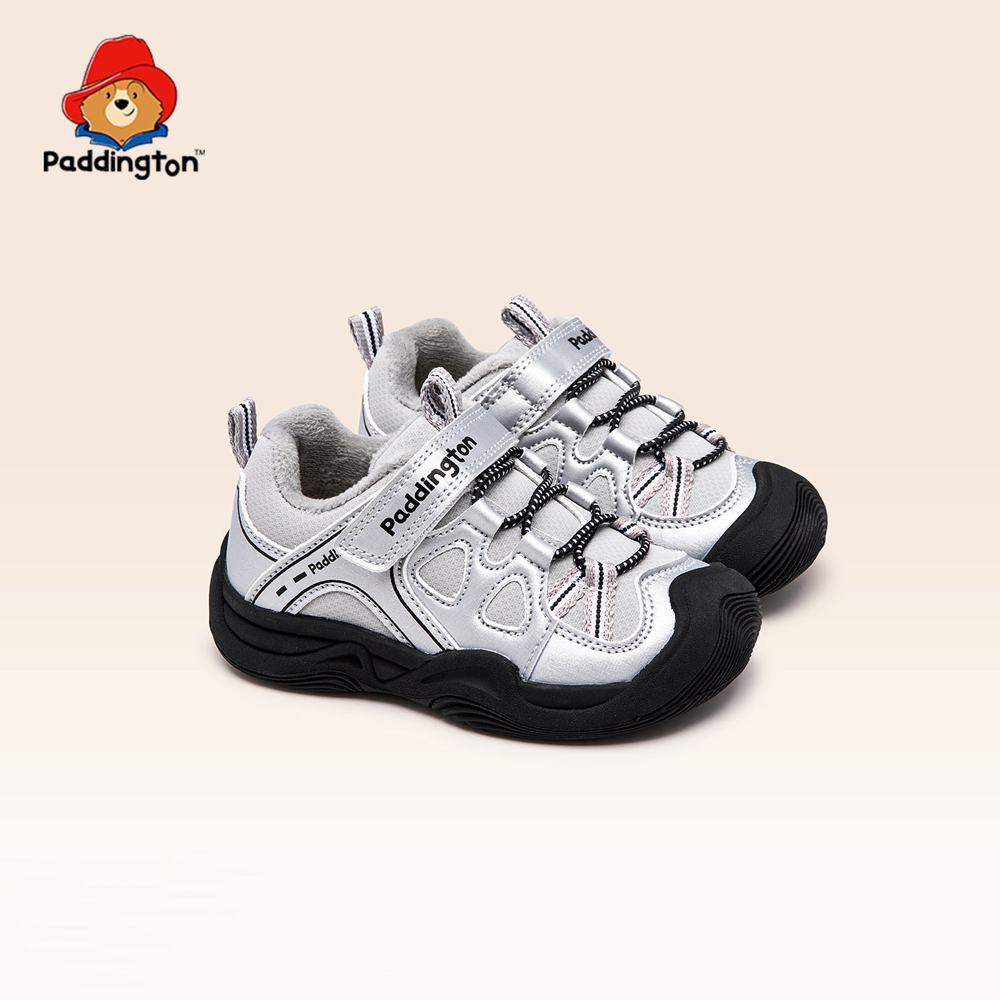 Children's Paddington Bear Winter Warm Outdoor Thin Casual Shoes