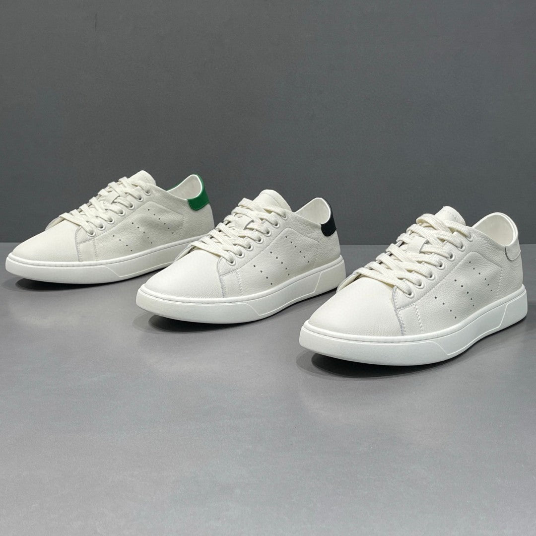 Unique Men's White Fashionable Simple Trendy Men's Shoes