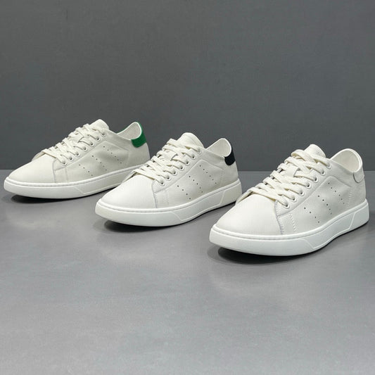 Unique Men's White Fashionable Simple Trendy Men's Shoes