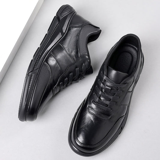 Men's Genuine Sports Top Layer Cowhide Hand Men's Shoes