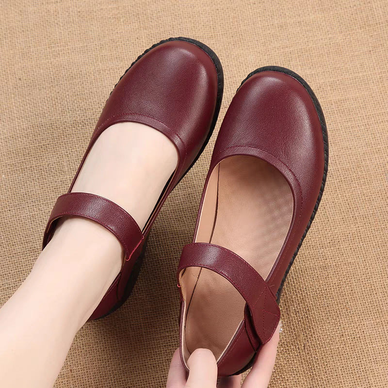 Women's Flat Bottom Soft Mom Walking Dancing Women's Casual Shoes