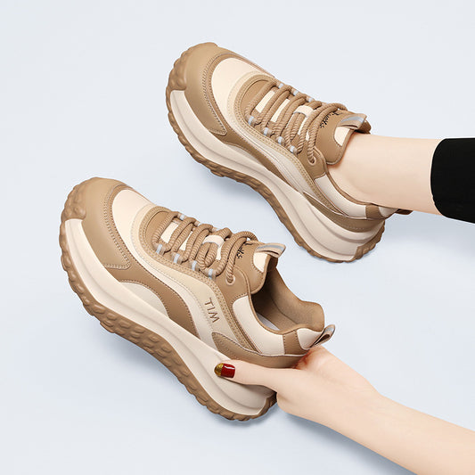 Women's New Platform Dad Fashion Versatile Sneakers