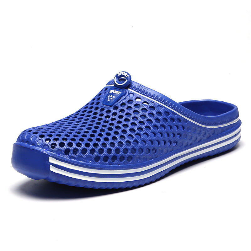 Women's & Men's Couple Hole Outdoor Leisure Slip On Sandals