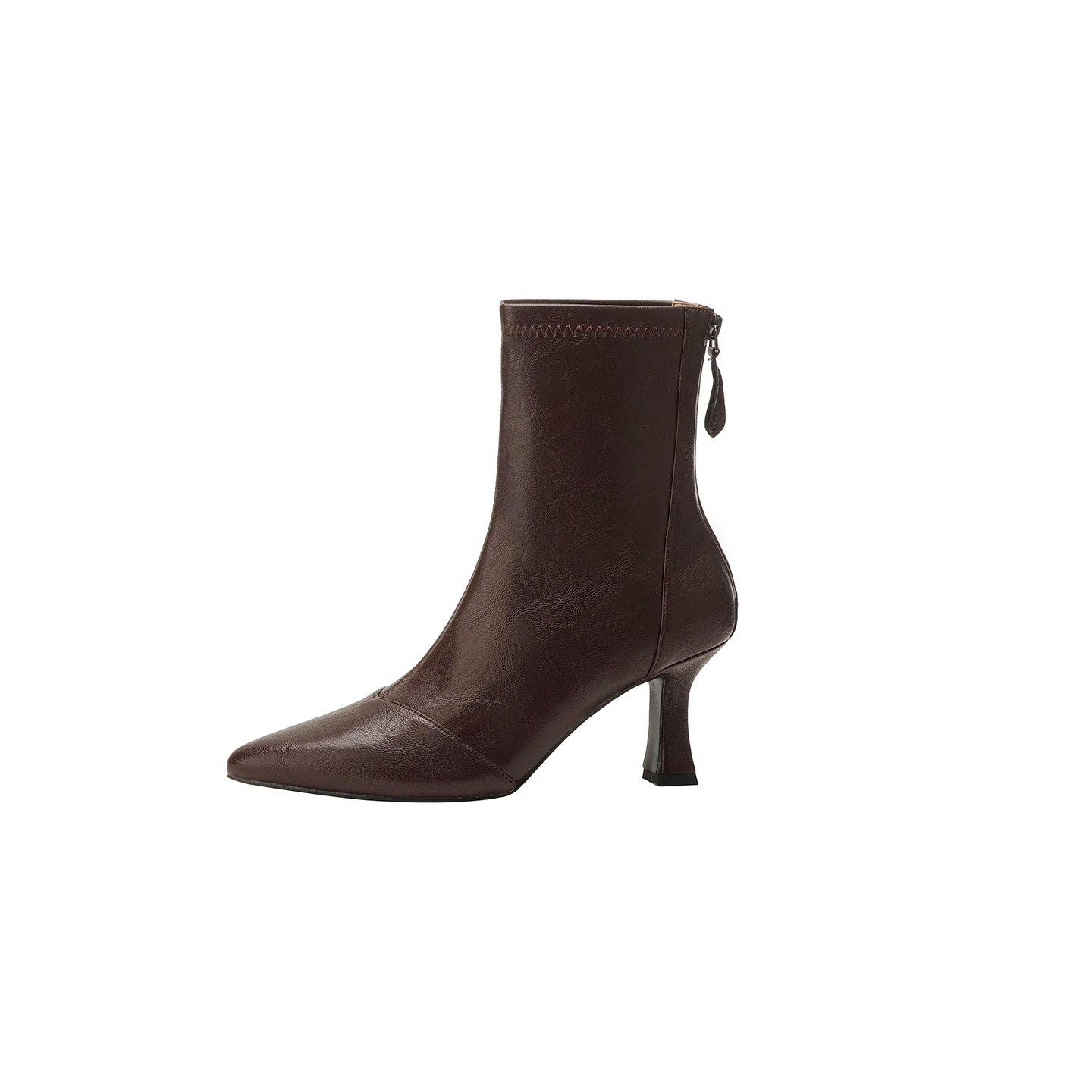 Women's High Short French Vintage Style Comfortable Women's Leather Boots
