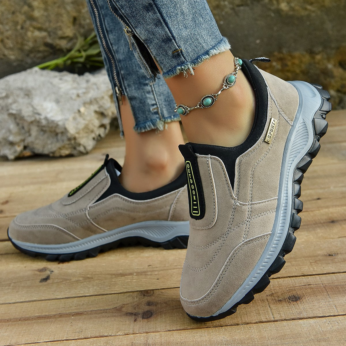 Men's Plus Size Outdoor Leisure Couple Pumps Sneakers