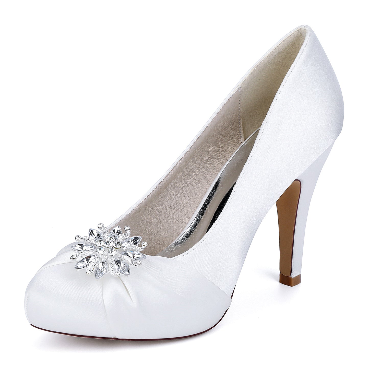 Women's High Waterproof Platform Round Head Shallow Mouth Women's Fashion Shoes