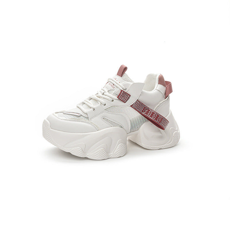 Women's Dad Autumn Platform Height Increasing Insole Men's Shoes