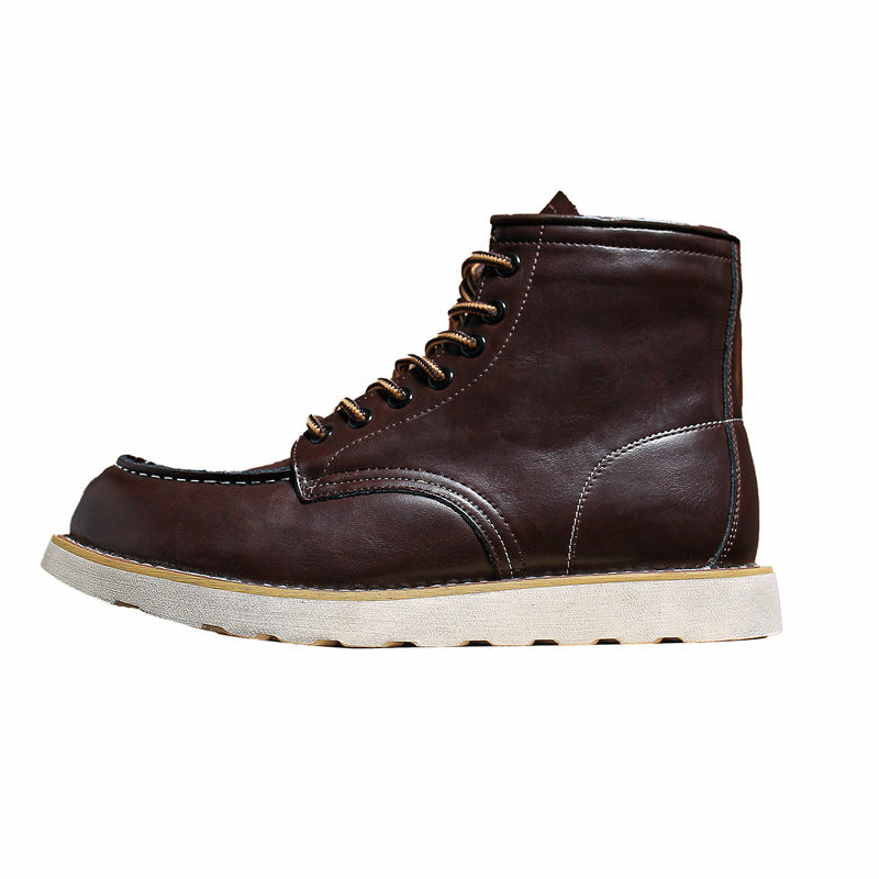 Men's Martin Retro Mark Head Worker Crazy Boots