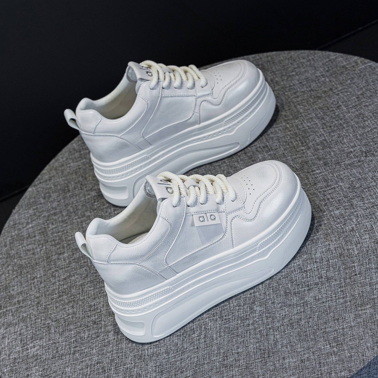 Women's White Sports Super Hot Board Dad Women's Casual Shoes