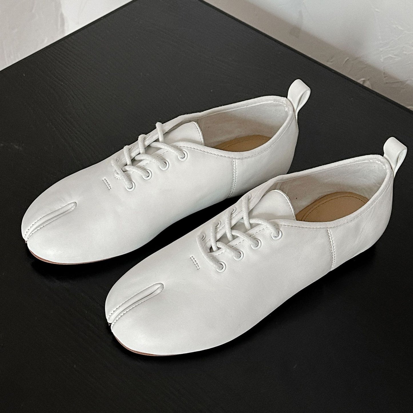 Women's Genuine Ballet Autumn Flat British Style Versatile Single-layer Women's Shoes